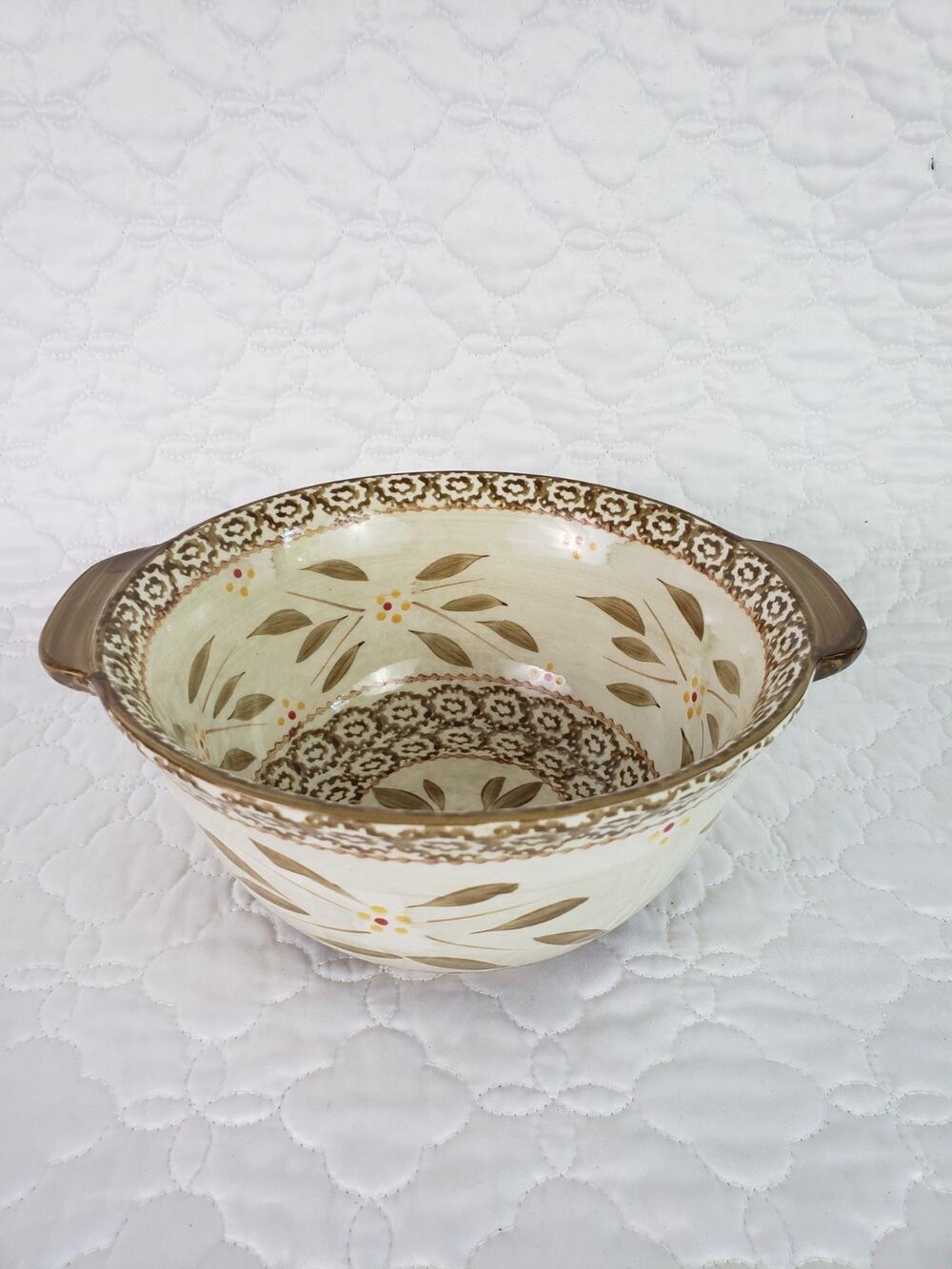 Temptations By Tara Old World Ovenware Baking Casserole Dishes Trivet 1.5 QT